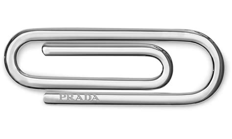 prada paperclip price|prada selling paper clips.